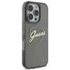 Guess GUHCP16XHCHGSPK Apple iPhone 16 Pro Max 6.9″ juodos spalvos kietas dėklas IML Heart