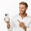 Dėklas Crong Clear MAG Cover iPhone 16 Pro Max permatomos