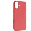 Hurtel Liquid Silikoninis MagSafe Apple iPhone 16 Pro Max – dėklas telefonui raudonos spalvos