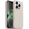 Dėklas Crong spalvos magnetinis dangtelis, skirtas iPhone 16 Pro Max akmens smėlio spalvos