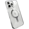 Speck Presidio Perfect-Clear Grip ClickLock & MagSafe - dėklas skirtas Apple iPhone 16 Pro Max Clear / Chrome Finish / Serene Sidabrinis