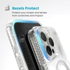 Speck Presidio Perfect-Clear Grip MagSafe - dėklas skirtas Apple iPhone 16 Pro Max Clear / Chrome Finish / Serene Sidabrinis
