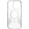 Speck Presidio Perfect-Clear Grip ClickLock & MagSafe - dėklas skirtas Apple iPhone 16 Pro Max Clear / Chrome Finish / Serene Sidabrinis