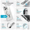 Speck Presidio Perfect-Clear Grip ClickLock & MagSafe - dėklas skirtas Apple iPhone 16 Pro Max Clear / Chrome Finish / Serene Sidabrinis