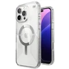 Speck Presidio Perfect-Clear Grip MagSafe - dėklas skirtas Apple iPhone 16 Pro Max Clear / Chrome Finish / Serene Sidabrinis