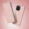 Dux Ducis atverčiamas dėklas SKIN PRO skirtas Apple iPhone 16 Pro Max rožinės spalvos