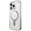 Dėklas Speck Presidio Perfect-Clear Grip ClickLock & MagSafe do iPhone 16 Pro permatomas