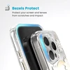Speck Presidio Lux ClickLock & MagSafe - dėklas skirtas Apple iPhone 16 Pro Sunshine Daisies / Clear / Gold