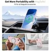 „Tech-Protect“ silikoninis „MagSafe“ dėklas, skirtas „iPhone 17 Air“ – Rožinė