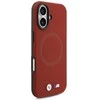 Dėklas iPhone 17 BMW M FW su metaliniu logotipu raudonas – patikimas pasirinkimas