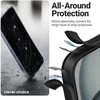 Crong Hybrid Frost MAG Cover - dėklas MagSafe Apple iPhone 17 juodas