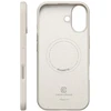 „Crong Color Cover Magnetic“ dėklas – „MagSafe Apple iPhone 17“ akmens smėlio spalvos