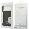 Dėklas Guess 4G PU Triangle Logo & Stand Camera Magsafe Apple iPhone 17 Pro Max juodos spalvos