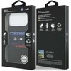 BMW M Silicon Horizontal Line MagSafe dėklas Apple iPhone 17 Pro Max juodos spalvos