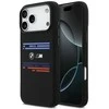 BMW M Silicon Horizontal Line MagSafe dėklas Apple iPhone 17 Pro Max juodos spalvos
