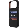 BMW M Silicon Horizontal Line MagSafe dėklas Apple iPhone 17 Pro juodos spalvos