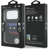 BMW M Silicon Horizontal Line MagSafe dėklas Apple iPhone 17 Pro juodos spalvos