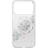 UNIQ Coehl Crystelle dėklas skirtas Apple iPhone 17 Pro Magnetic Charging sidabro spalvos