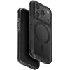 UNIQ Combat Dėklas Apple iPhone 17 Pro Magclick Charging juodos spalvos