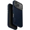 Dėklas UNIQ Keva EDGE skirtas Apple iPhone 17 Pro Magclick Charging mėlynos spalvos