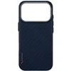 Dėklas UNIQ Keva EDGE skirtas Apple iPhone 17 Pro Magclick Charging mėlynos spalvos