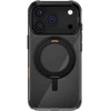 UNIQ Swivix Dėklas Apple iPhone 17 Pro 360 Rotating Kickstand juodos spalvos