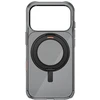 UNIQ Swivix Dėklas Apple iPhone 17 Pro 360 Rotating Kickstand juodos spalvos
