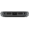 UNIQ Swivix Dėklas Apple iPhone 17 Pro 360 Rotating Kickstand juodos spalvos