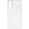 UNIQ Airsuit dėklas skirtas Apple iPhone 17 Magclick Charging skaidrus