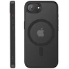 Crong Hybrid Frost MAG Cover - dėklas skirtas Apple iPhone 16e MagSafe juodas