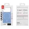 Dėklas iPhone 18 Pro / 17 Pro, mėlynas, Crong Hybrid Matte Magnetic