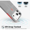 Dėklas iPhone 18 Pro / 17 Pro Speck Candyshell Grip MagSafe, pilkas