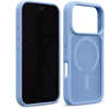 Dėklas iPhone 18 Pro Max / 17 Pro Max Crong Hybrid Matte Magnetic, mėlynas