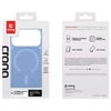 Dėklas iPhone 18 Pro Max / 17 Pro Max Crong Hybrid Matte Magnetic, mėlynas