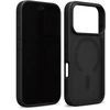 Dėklas iPhone 18 Pro Max / 17 Pro Max, juodas, Crong Hybrid Matte Magnetic