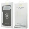 Dėklas iPhone Air Guess Grained Big 4G Classic Logo, juodas