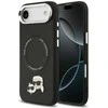 Karl Lagerfeld Karl & Choupette Pins MagSafe dėklas skirtas Apple iPhone Air Juodas