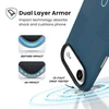 Speck Presidio2 Grip ClickLock & MagSafe - dėklas Apple iPhone Air Deep Sea / Sidabrinis Metallic / Spell Mėlyna