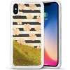 Zizo Liquid Glitter Star dėklas skirtas Apple iPhone X Rožinė Flowers