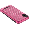 Zizo Star Diamond Hybrid dėklas skirtas Apple iPhone X Rožinė/Juodas