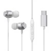 Ausinės Joyroom JR-EC06 Type-C sidabrinės