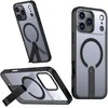 Hurtel Hybrid Armor X dėklas skirtas Apple iPhone 17 Pro with MagSafe-compatible stand – juodos spalvos