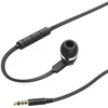 Dėklas Juodos į ausis įdedamos stereo ausinės Hama Joy