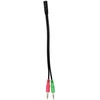 Ausinių garso adapteris 3.5mm į dvigubą 3.5mm