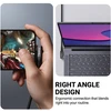 Dėklas Kampinis USB-C–USB-C laidas Crong Armor Link, 4,8 m, juodas