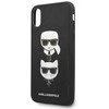 Karl Lagerfeld telefono dėklas iPhone X/XS, juodas