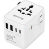 Kelioninis adapteris Crong 45 W, baltas