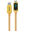 WEKOME WDC-08 Vanguard serijos USB-C į žaibo greito įkrovimo PD 20W jungiamasis laidas 1 m aukso spalvos