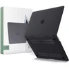 Tech-Protect SmartShell dėklas Apple MacBook Air 13'' 2018-2020 – matinės juodos spalvos