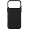 Dėklas UNIQ Keva EDGE skirtas Apple iPhone 17 Pro Max Magclick Charging juodos spalvos